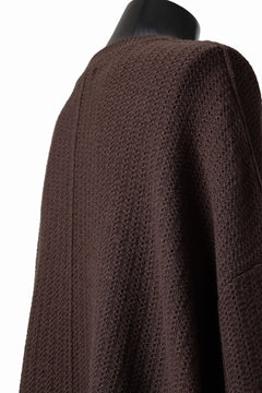 Load image into Gallery viewer, D-VEC FISHERMANS KNIT CREW (BROWN)