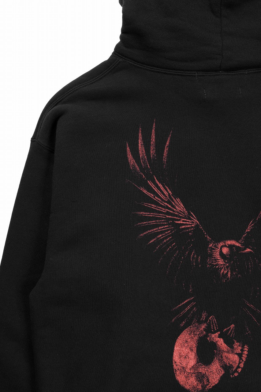 画像をギャラリービューアに読み込む, Y&#39;s for men x MASSES SWEAT HOODIE / PRINT B (BLACK)