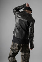 画像をギャラリービューアに読み込む, ierib Detachable Front Panel Jacket / Shiny Nubuck Horse (BLACK)