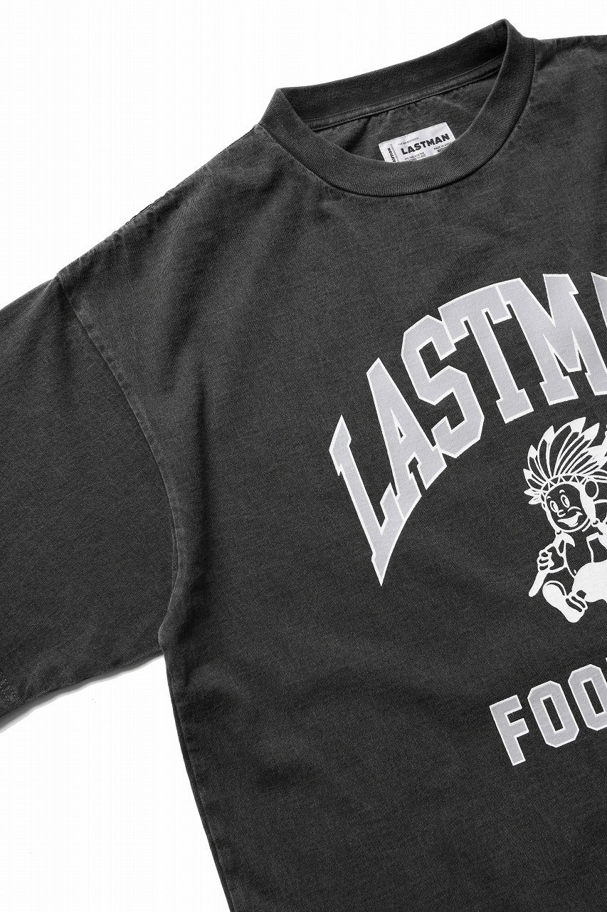 LASTMAN PRINTED TEE -FC LM- (BLACK)
