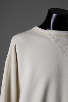 Load image into Gallery viewer, FULLCOUNT Double V Set In Sleeve / Cashmere Zimbabwe Cotton (Ecru)