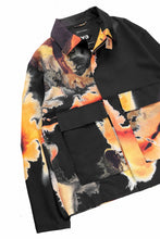 画像をギャラリービューアに読み込む, Y-3 Yohji Yamamoto AOP SPORT UNIFORM COACH JACKET (BLACK + MULTI)