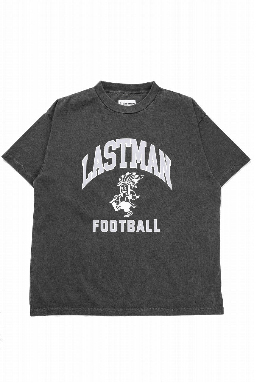 LASTMAN PRINTED TEE -FC LM- (BLACK)