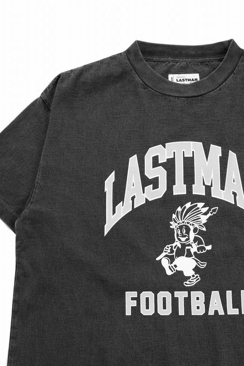 LASTMAN PRINTED TEE -FC LM- (BLACK)