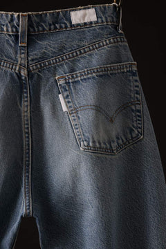 画像をギャラリービューアに読み込む, CHANGES REMAKE DENIM PANTS / VINTAGE LEVI’S JEANS (INDIGO #A)