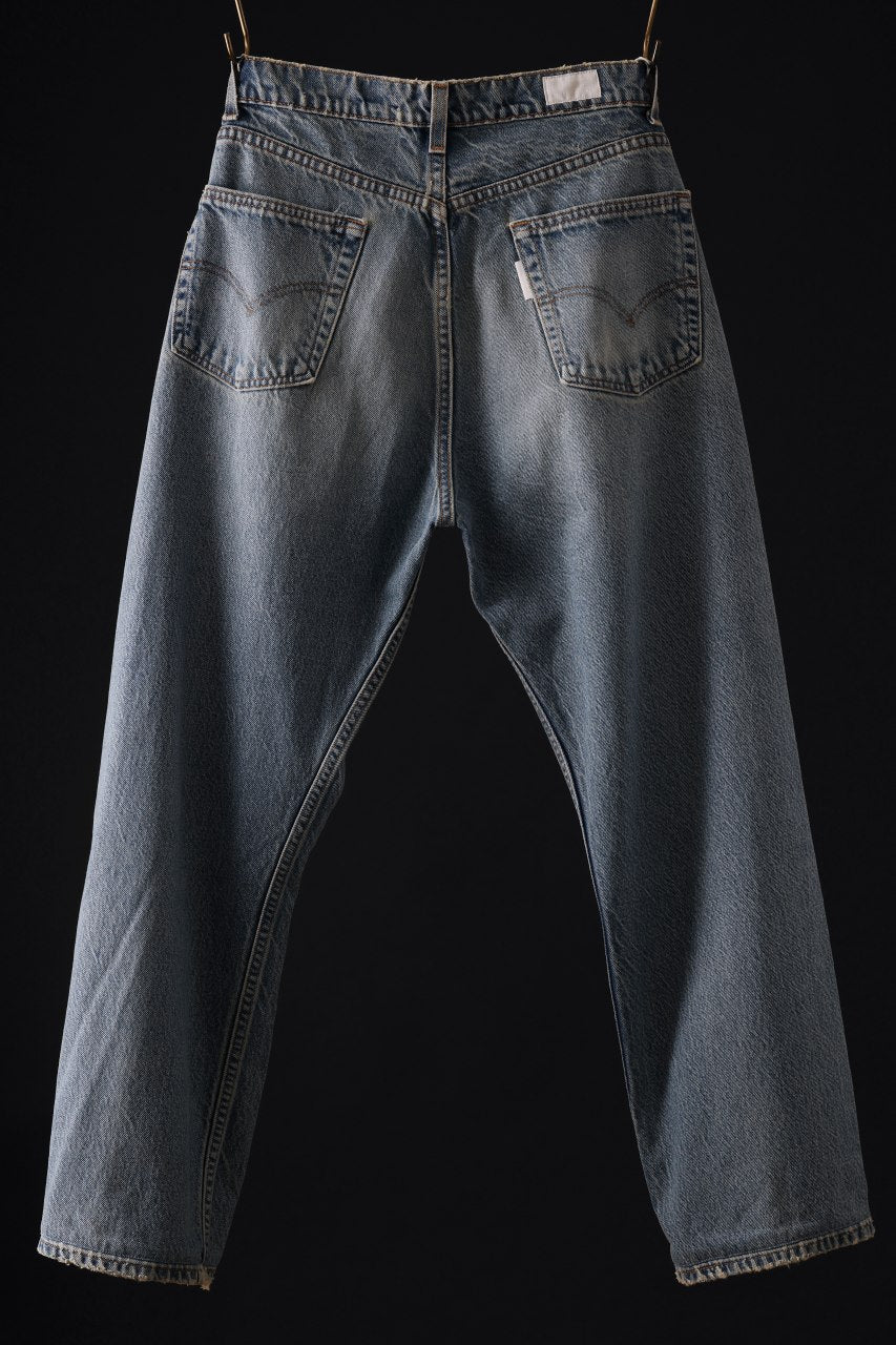 画像をギャラリービューアに読み込む, CHANGES REMAKE DENIM PANTS / VINTAGE LEVI’S JEANS (INDIGO #A)