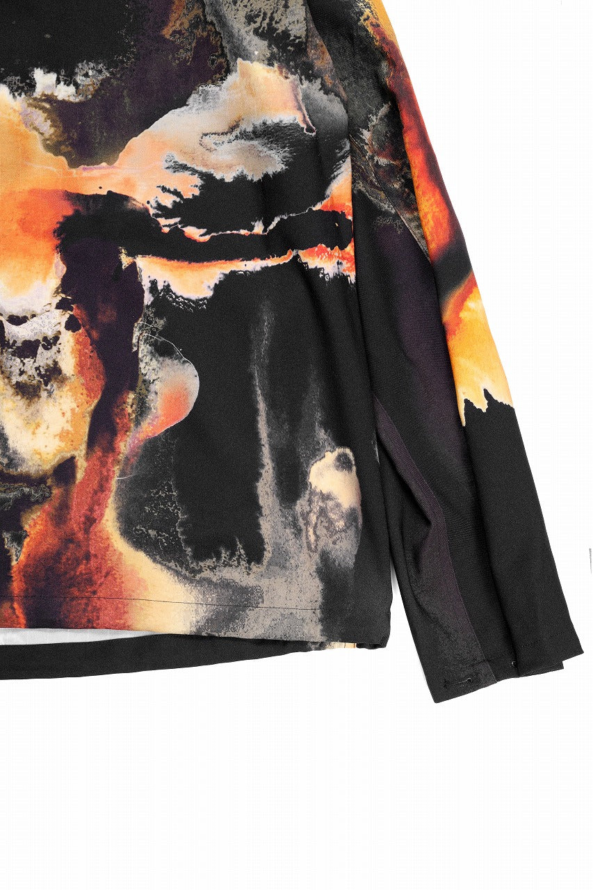 画像をギャラリービューアに読み込む, Y-3 Yohji Yamamoto AOP SPORT UNIFORM COACH JACKET (BLACK + MULTI)