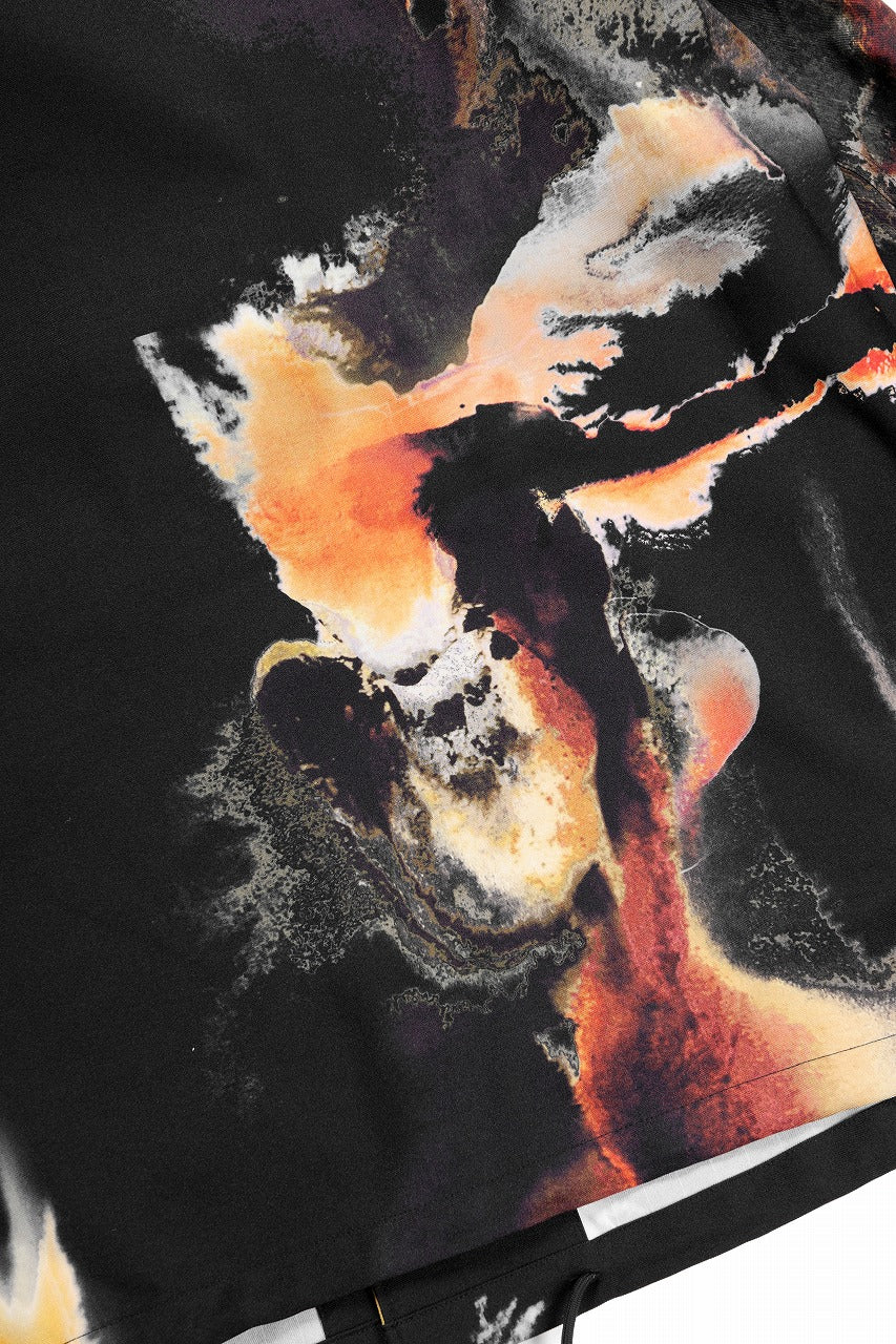 画像をギャラリービューアに読み込む, Y-3 Yohji Yamamoto AOP SPORT UNIFORM COACH JACKET (BLACK + MULTI)