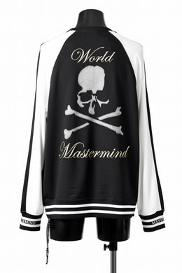 MASTERMIND WORLD SOUVENIR SWEATSHIRT / REGULAR FIT (BLACK x WHITE)