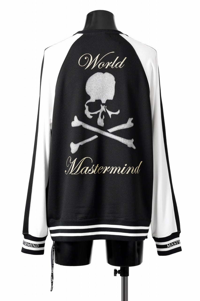 MASTERMIND WORLD SOUVENIR SWEATSHIRT / REGULAR FIT (BLACK x WHITE)