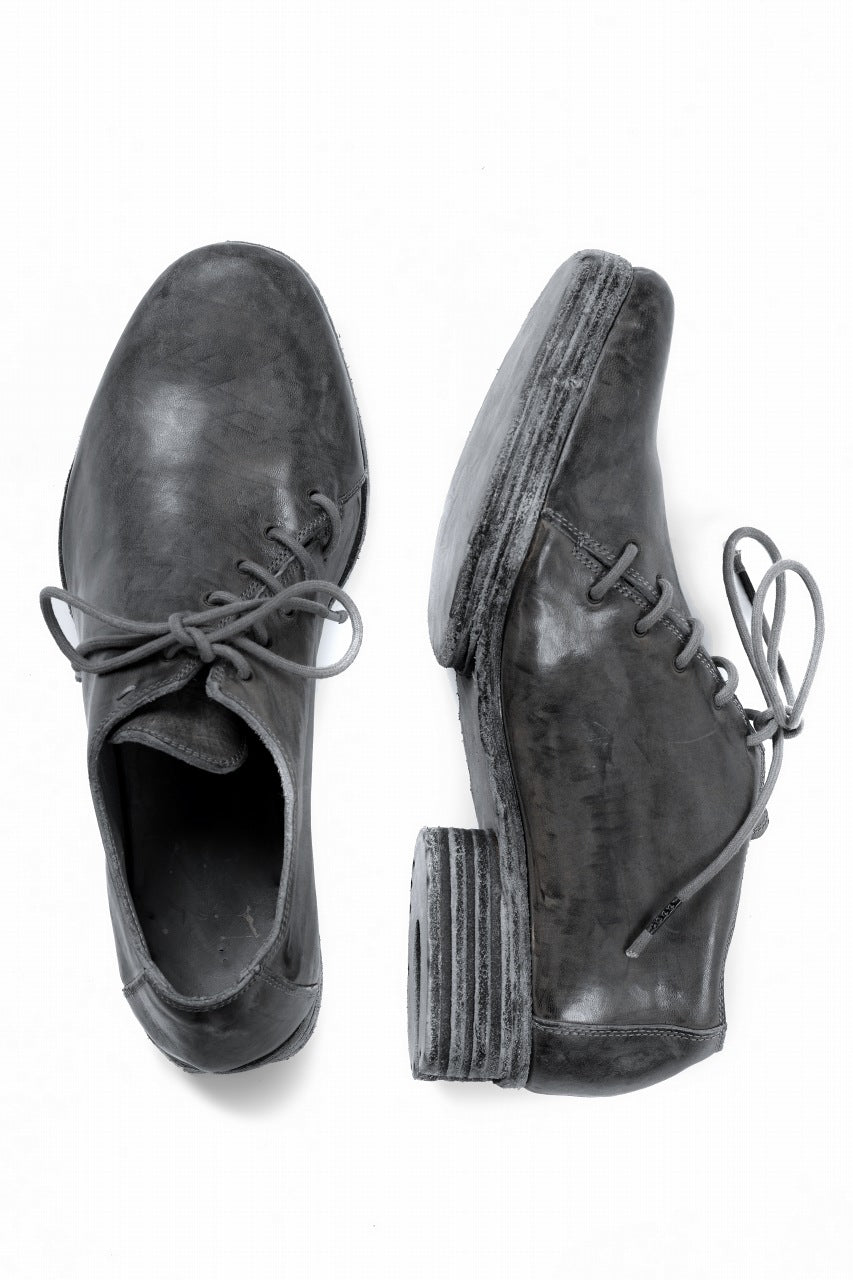 Load image into Gallery viewer, incarnation x DEVOA HORSE LEATHER DERBY SHOES / OBJECT DYED (FADE GREY)