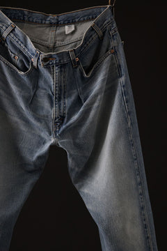 画像をギャラリービューアに読み込む, CHANGES REMAKE DENIM PANTS / VINTAGE LEVI’S JEANS (INDIGO #C)