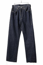 画像をギャラリービューアに読み込む, FULLCOUNT WWⅡ Model Brown Cotton Denim Pants / 13.7oz Zimbabwe Selvedge Denim (INDIGO BLUE / ONE WAHED)