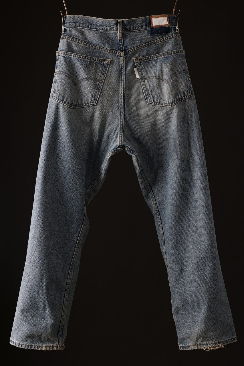 CHANGES REMAKE DENIM PANTS / VINTAGE LEVI’S JEANS (INDIGO #C)