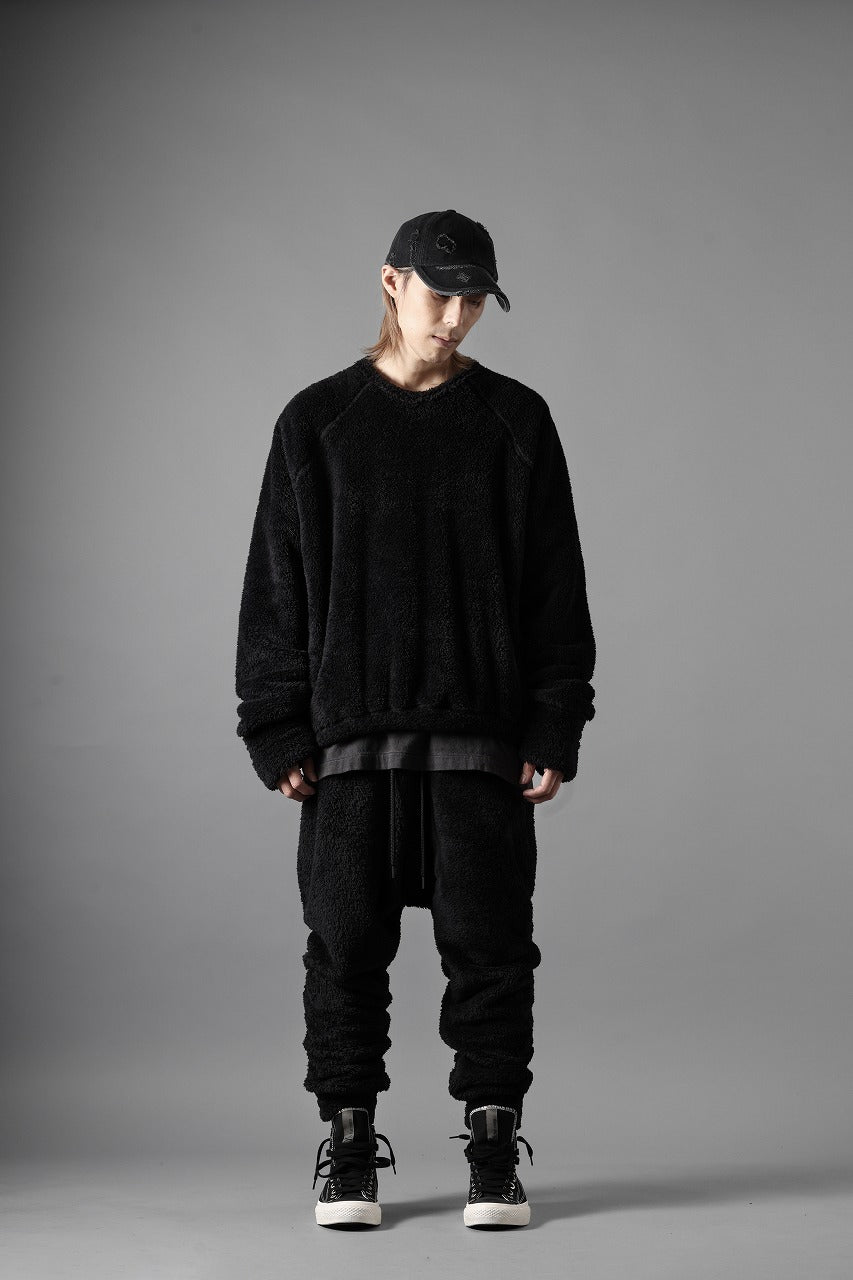 N/07 exclusive BOA FLEECE JODHPURS PANTS feat. A.F ARTEFACT (BLACK)