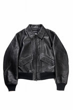 画像をギャラリービューアに読み込む, Y-3 Yohji Yamamoto LEATHER BOMBER JACKET (BLACK)