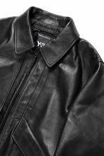 画像をギャラリービューアに読み込む, Y-3 Yohji Yamamoto LEATHER BOMBER JACKET (BLACK)