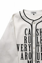 Load image into Gallery viewer, LASTMAN BASEBALL SHIRT &quot;C.R.E.A.M&quot; (L/S) (WHITE)