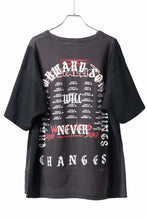 画像をギャラリービューアに読み込む, CHANGES x LOOM exclusive VINTAGE REMAKE T-SHIRT - new edition (BLACK #B)