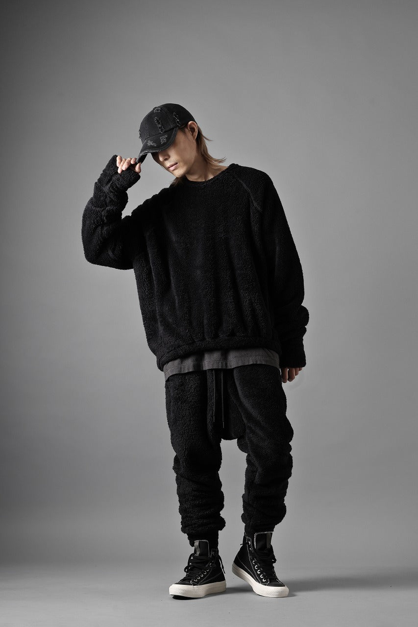 N/07 exclusive BOA FLEECE JODHPURS PANTS feat. A.F ARTEFACT (BLACK)