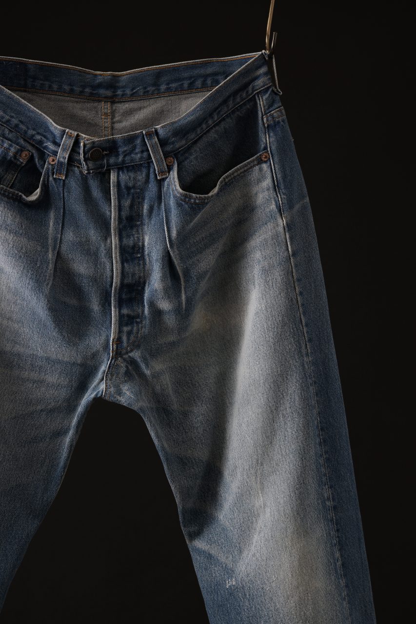 画像をギャラリービューアに読み込む, CHANGES REMAKE DENIM PANTS / VINTAGE LEVI’S JEANS (INDIGO #E)