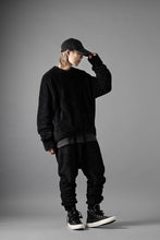 Load image into Gallery viewer, N/07 exclusive BOA FLEECE JODHPURS PANTS feat. A.F ARTEFACT (BLACK)