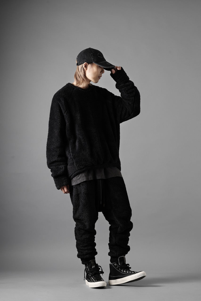 N/07 exclusive BOA FLEECE JODHPURS PANTS feat. A.F ARTEFACT (BLACK)