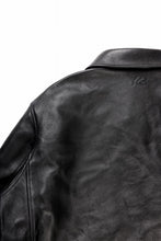画像をギャラリービューアに読み込む, Y-3 Yohji Yamamoto LEATHER BOMBER JACKET (BLACK)