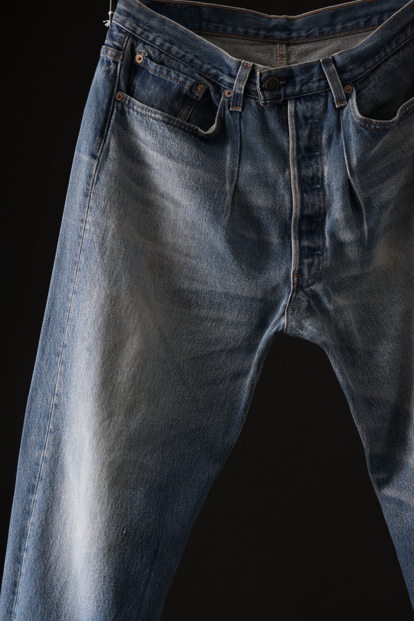 画像をギャラリービューアに読み込む, CHANGES REMAKE DENIM PANTS / VINTAGE LEVI’S JEANS (INDIGO #E)