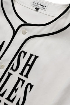 Load image into Gallery viewer, LASTMAN BASEBALL SHIRT &quot;C.R.E.A.M&quot; (L/S) (WHITE)