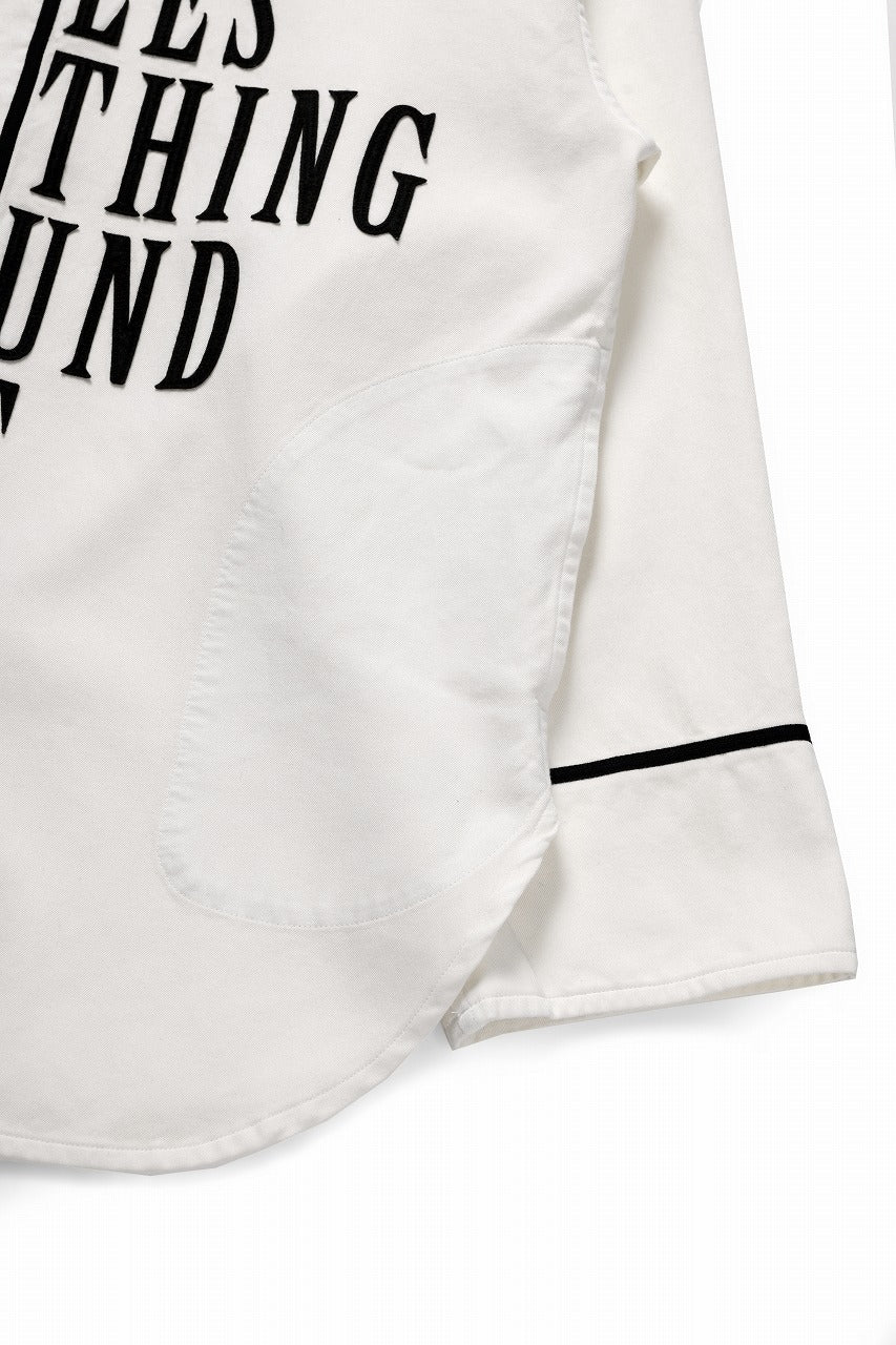 Load image into Gallery viewer, LASTMAN BASEBALL SHIRT &quot;C.R.E.A.M&quot; (L/S) (WHITE)