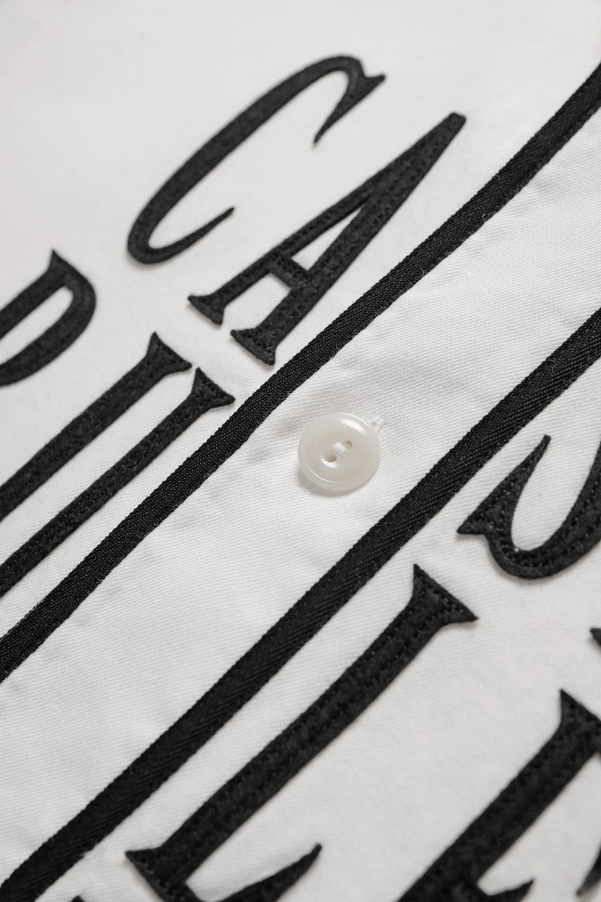 Load image into Gallery viewer, LASTMAN BASEBALL SHIRT &quot;C.R.E.A.M&quot; (L/S) (WHITE)