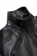 画像をギャラリービューアに読み込む, Y-3 Yohji Yamamoto LEATHER BOMBER JACKET (BLACK)