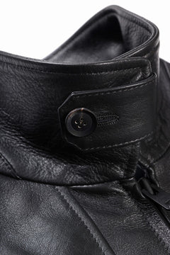 画像をギャラリービューアに読み込む, Y-3 Yohji Yamamoto LEATHER BOMBER JACKET (BLACK)