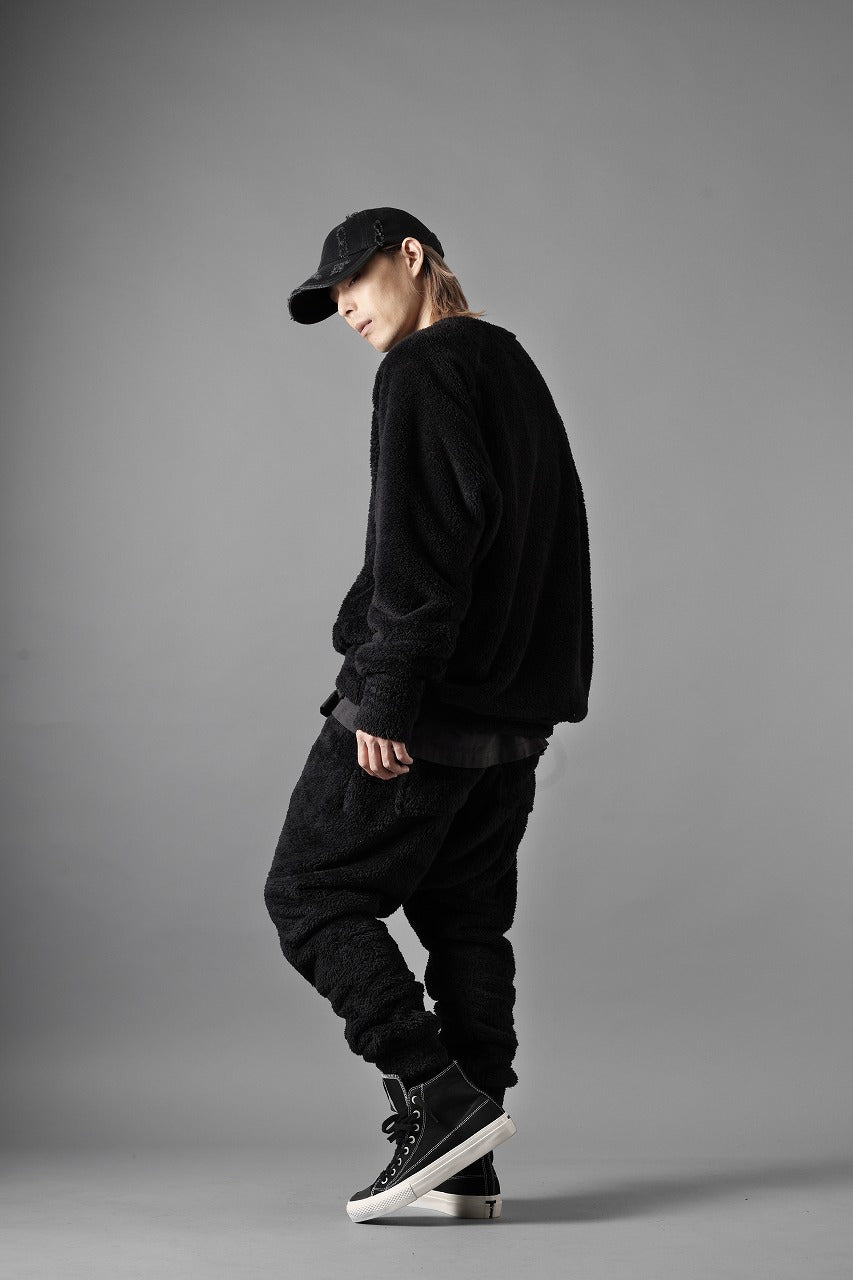 N/07 exclusive BOA FLEECE JODHPURS PANTS feat. A.F ARTEFACT (BLACK)