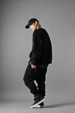 Load image into Gallery viewer, N/07 exclusive BOA FLEECE JODHPURS PANTS feat. A.F ARTEFACT (BLACK)