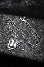 Load image into Gallery viewer, Loud Style Design - GET IN THE RING &quot;UH-017&quot; SILVER PENDANT
