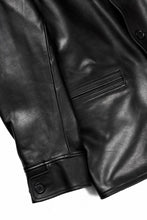 画像をギャラリービューアに読み込む, Y&#39;s for men x MASSES LEATHER CAR COAT / MA HORSE LEATHER (BLACK)