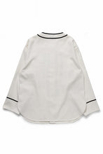 Load image into Gallery viewer, LASTMAN BASEBALL SHIRT &quot;C.R.E.A.M&quot; (L/S) (WHITE)