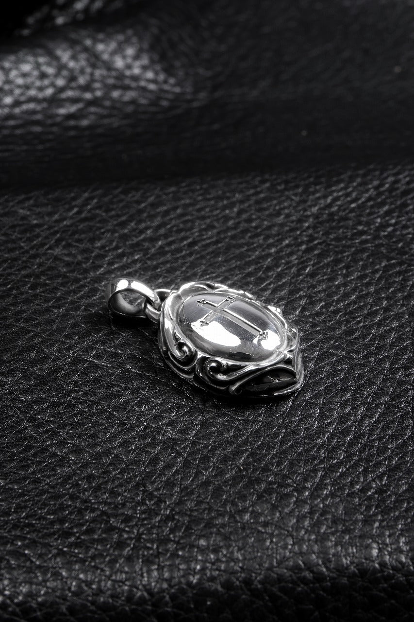 Load image into Gallery viewer, Loud Style Design - GET IN THE RING &quot;LGH-013&quot; SILVER PENDANT