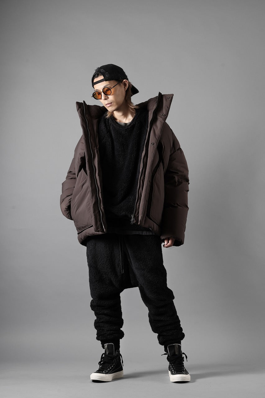 N/07 exclusive BOA FLEECE JODHPURS PANTS feat. A.F ARTEFACT (BLACK)