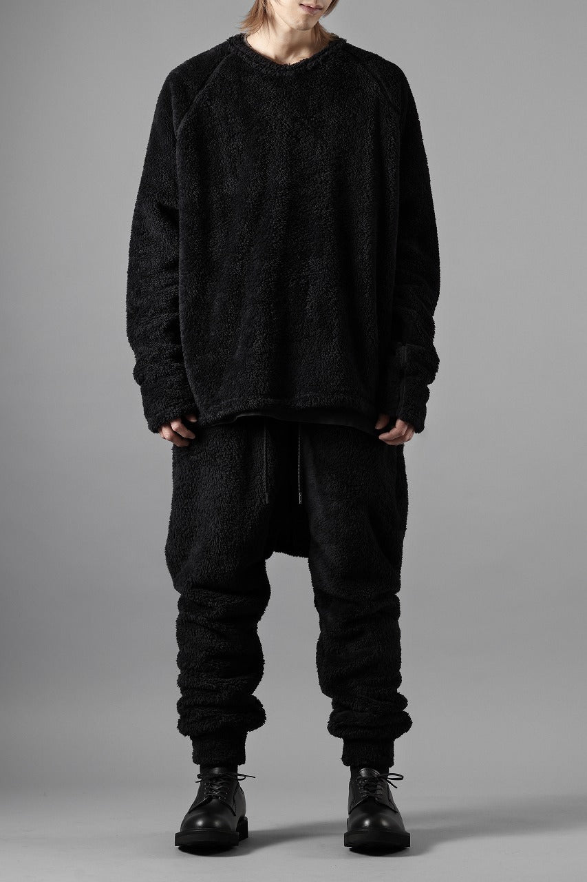 N/07 exclusive BOA FLEECE JODHPURS PANTS feat. A.F ARTEFACT (BLACK)