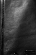 画像をギャラリービューアに読み込む, Y&#39;s for men x MASSES LEATHER CAR COAT / MA HORSE LEATHER (BLACK)