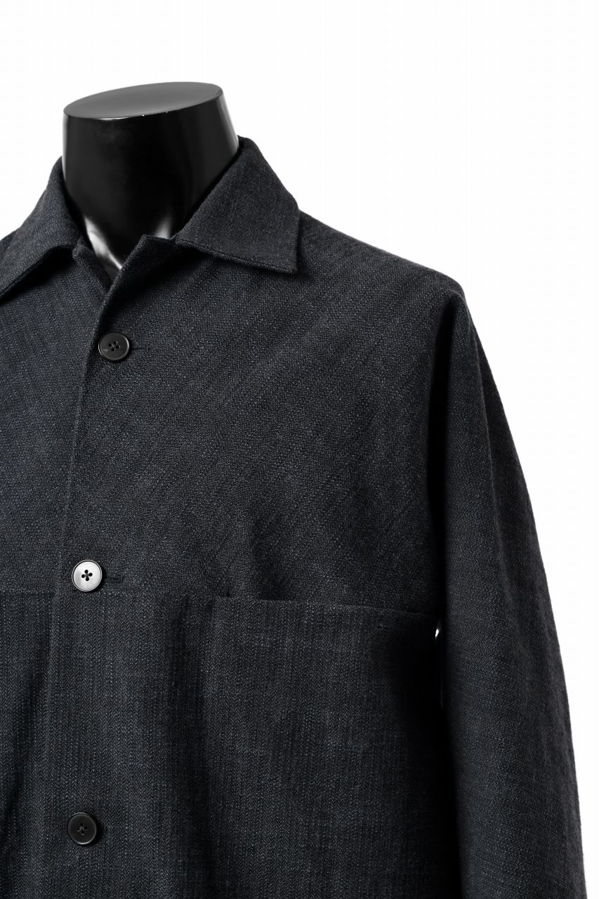 m.a+ 4 pocket medium fit coat / C254/M/CWP2 (DARK GREEN)