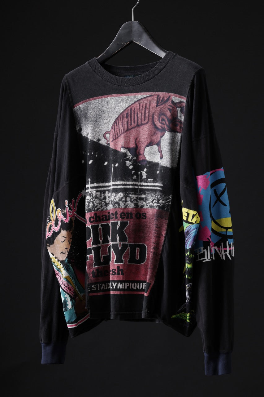 CHANGES VINTAGE REMAKE QUINTET PANEL LONG SLEEVE T-SHIRT (MULTI #A)