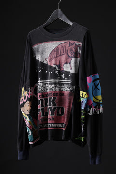 画像をギャラリービューアに読み込む, CHANGES VINTAGE REMAKE QUINTET PANEL LONG SLEEVE T-SHIRT (MULTI #A)