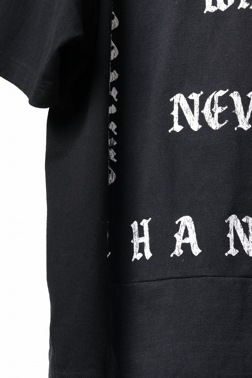 CHANGES x LOOM exclusive VINTAGE REMAKE T-SHIRT - new edition (BLACK #G)