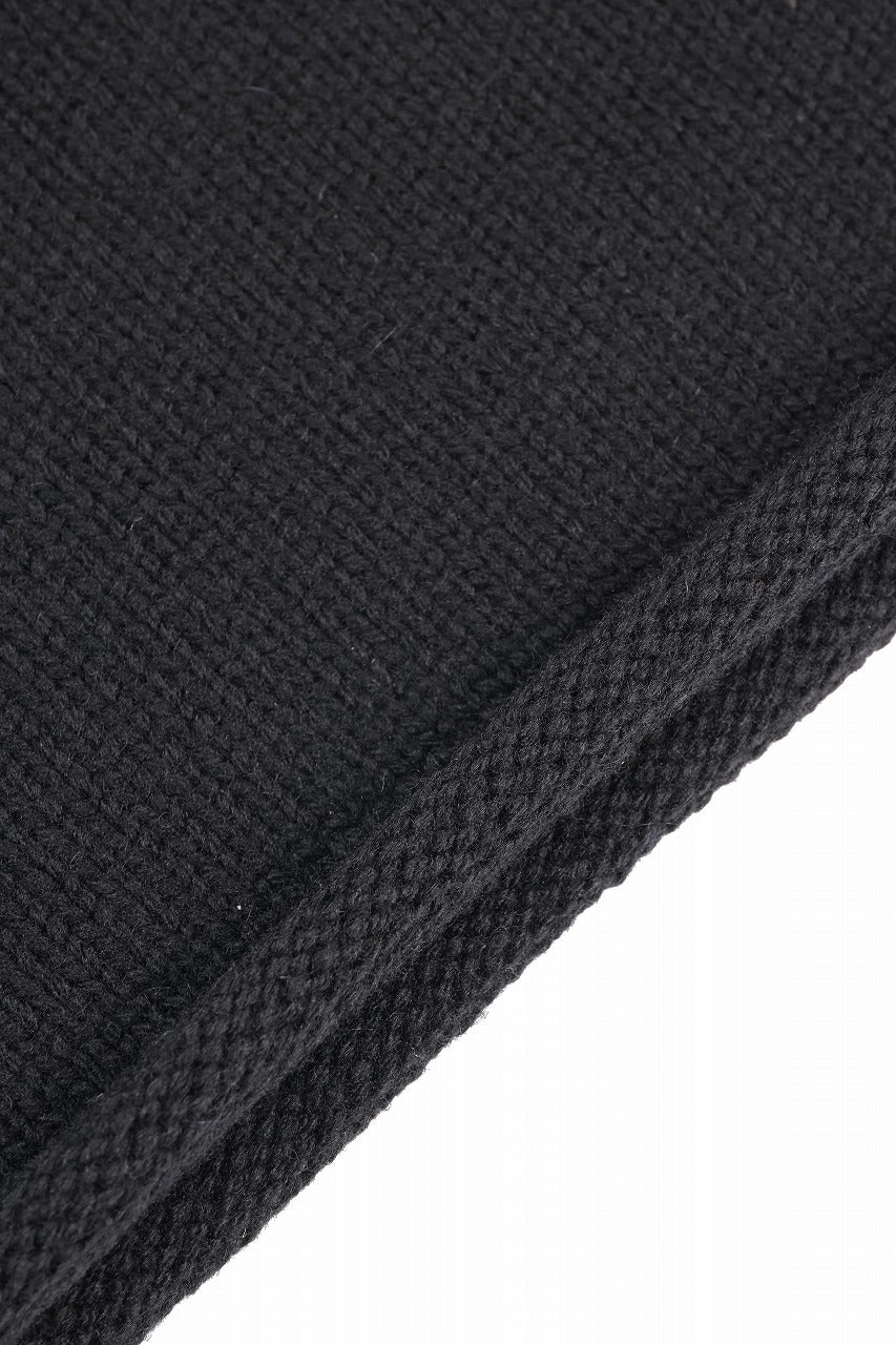 画像をギャラリービューアに読み込む, Y&#39;s for men x MASSES MOCK NECK PULL OVER / WOOL KNIT (BLACK)