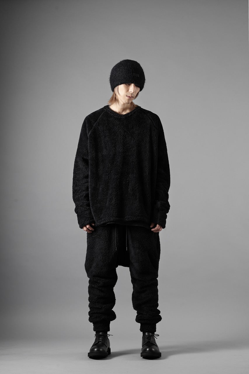 N/07 exclusive BOA FLEECE JODHPURS PANTS feat. A.F ARTEFACT (BLACK)