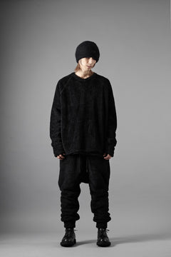 Load image into Gallery viewer, N/07 exclusive BOA FLEECE JODHPURS PANTS feat. A.F ARTEFACT (BLACK)